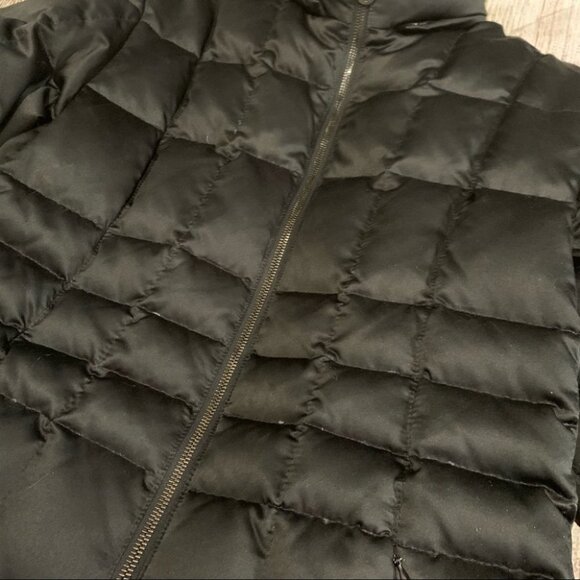 Searle Black Goose Down Coat Size 6 - Picture 3 of 13